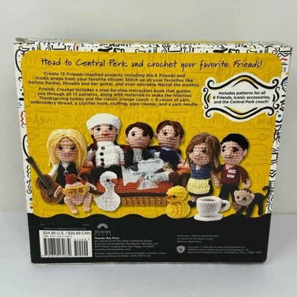 Friends TV Show Complete DIY Crochet Kit Make 13 Characters & Accessories New - Picture 3 of 3
